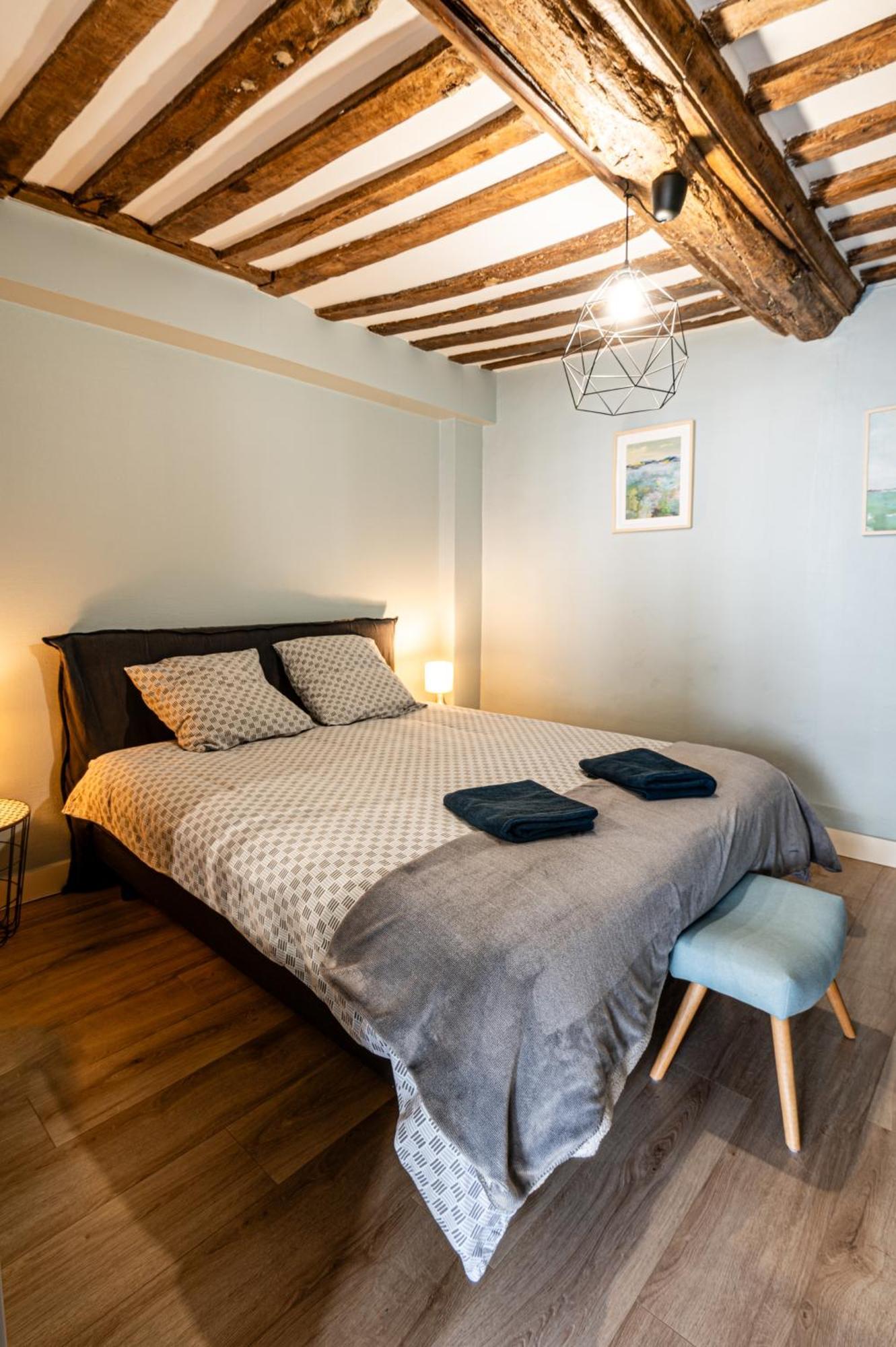 Cosy Loft - Plein Centre D'Honfleur Apartman Kültér fotó