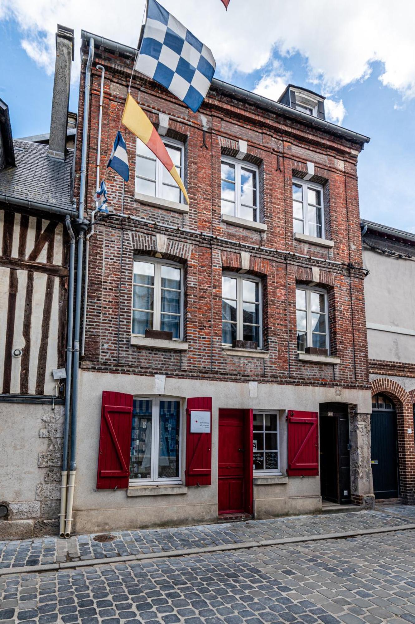 Cosy Loft - Plein Centre D'Honfleur Apartman Kültér fotó